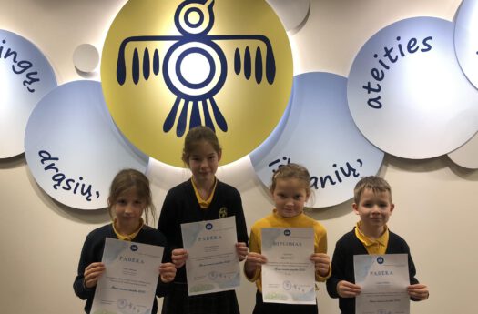 Sveikiname laimėtojus