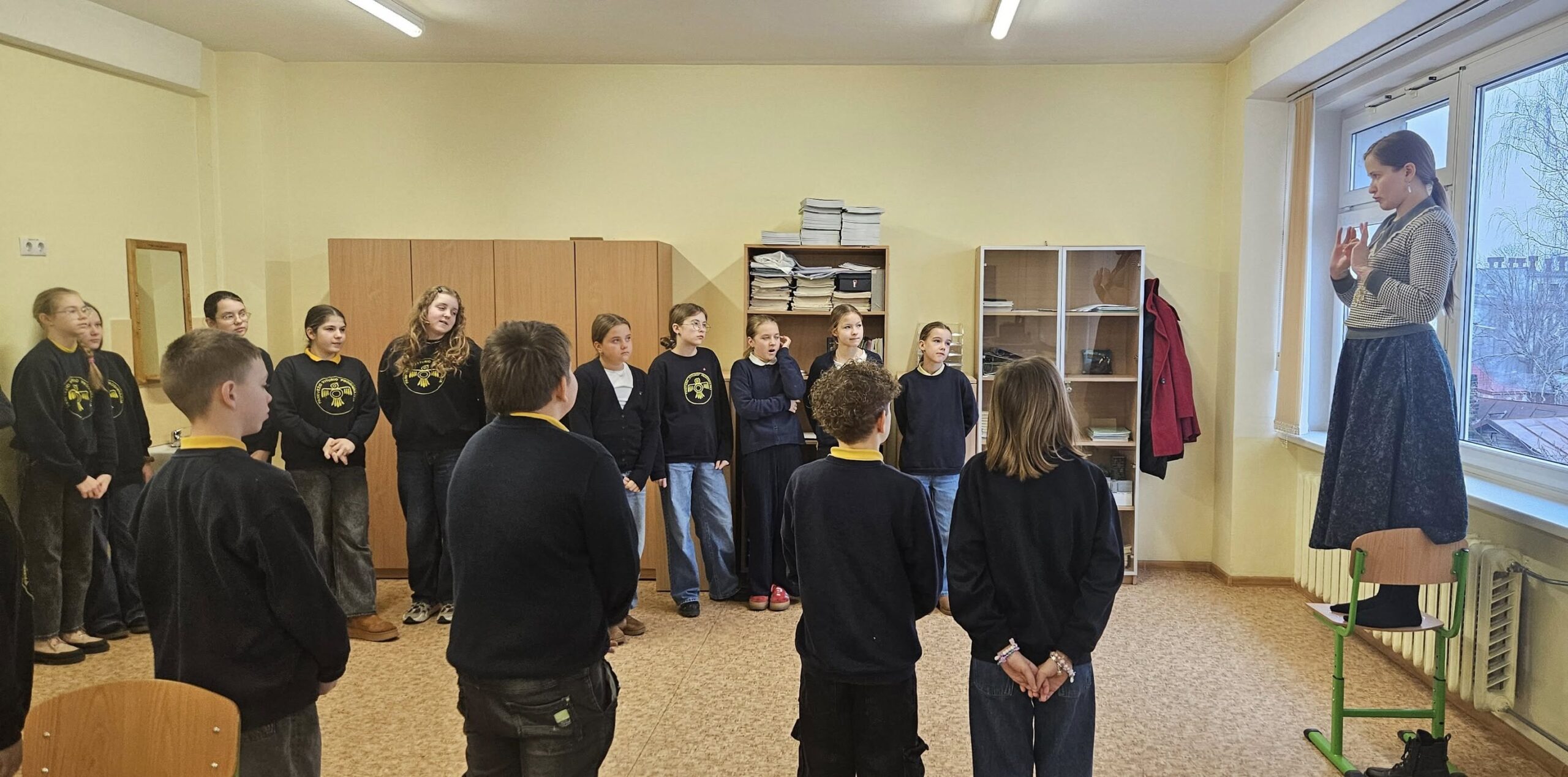 integruotame istorijos ir lietuvių kalbos projekte „Mano šeimos tradicijos ir papročiai“.
