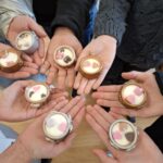 Edukacija "Kvepianti žvakė keramikiniame indelyje"