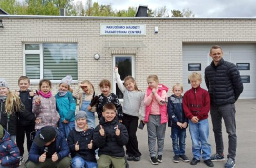 „Kryptis – profesijų pasaulis“: 1a klasė lankėsi UAB Panevėžio regiono atliekų tvarkymo centre