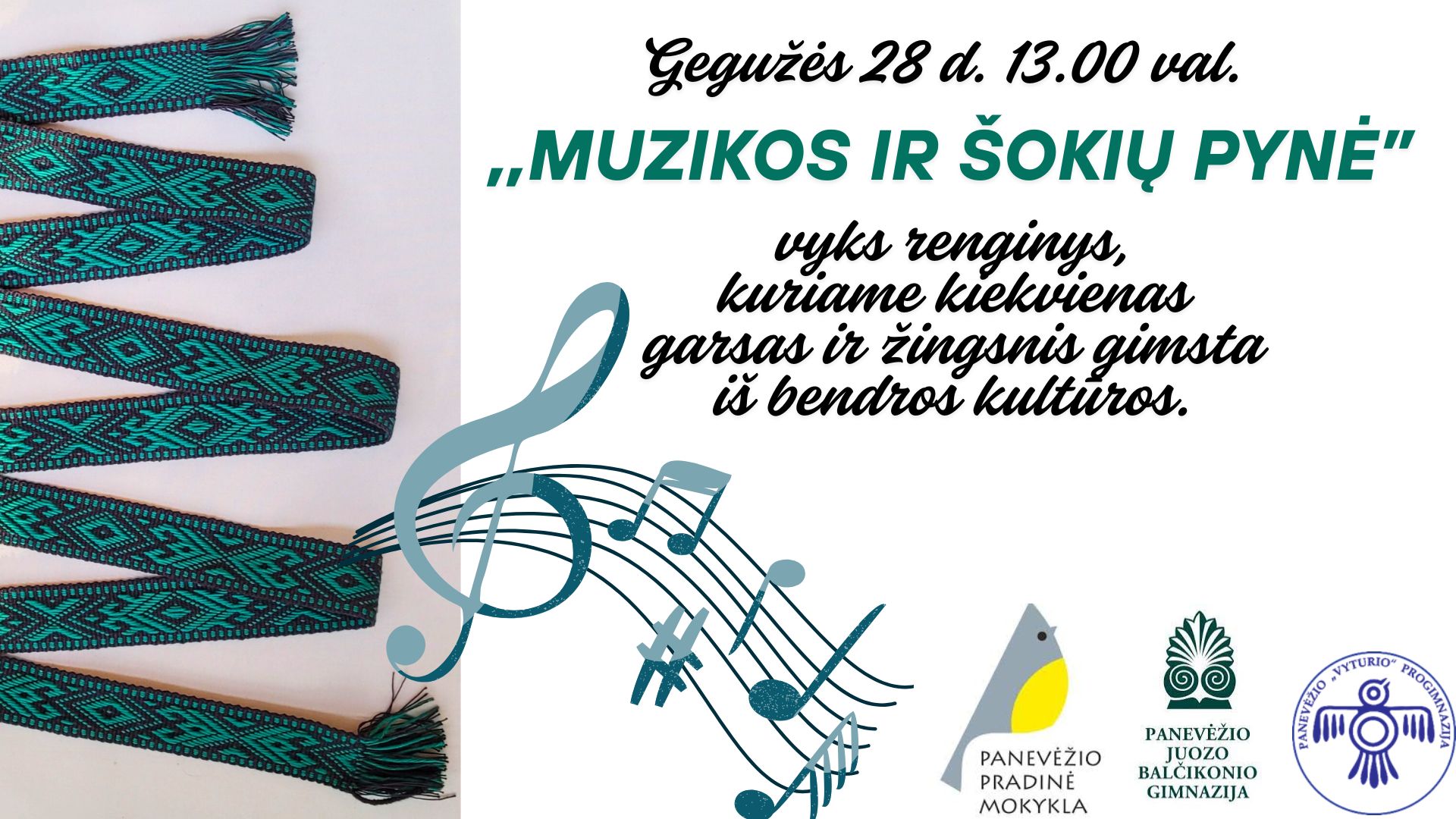 muzikos ir šokių pynė