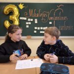 3a klasė šventė Mikalojaus Konstantino Čiurlionio 150 gimimo dieną