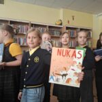 Pirmokai jau bibliotekos draugai! 