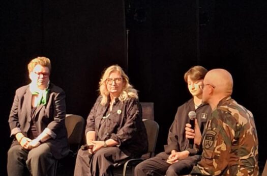 Vilniaus teatro “Lėlė” pastatyto spektaklio “Mergaitė su šautuvu”