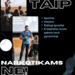 Susitikimas su sportininku Matu Gailevičiumi – „Sportui taip, narkotikams ne!“