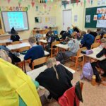 Spalio 31 d. 3b klasėje vyko integruota STEAM diena, skirta Helovinui ir Vėlinėms paminėti.