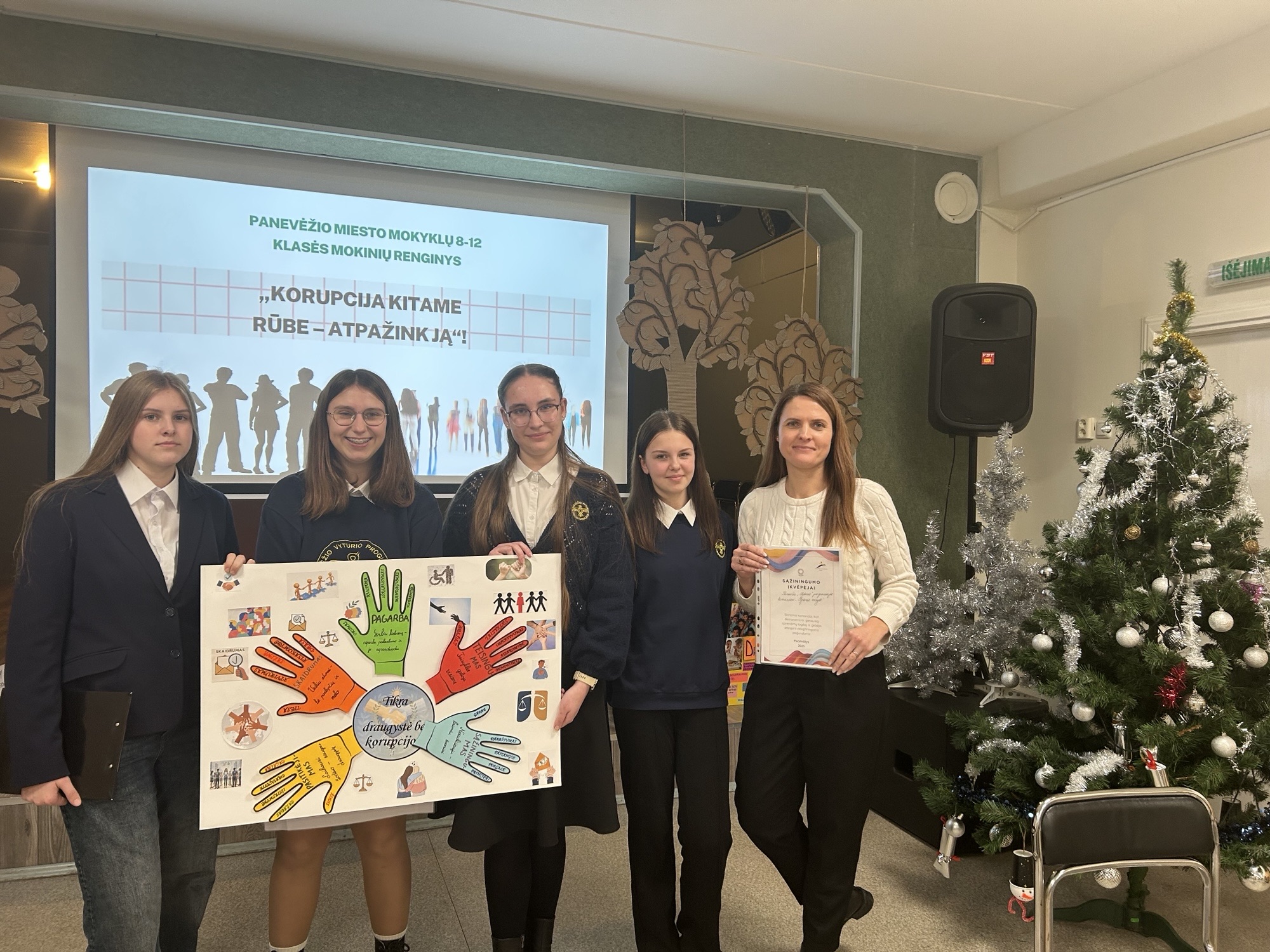 Tarptautinės antikorupcijos dienos minėjimas