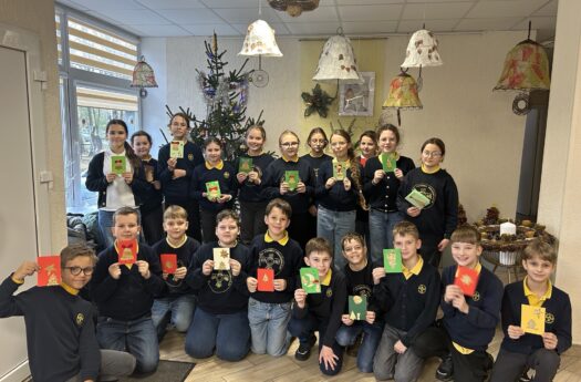 4 b klasės mokiniai kūrybiškai įveikė socialinės atsakomybės iššūkį