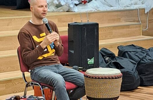 Svečiuose Afrikos būgnai!