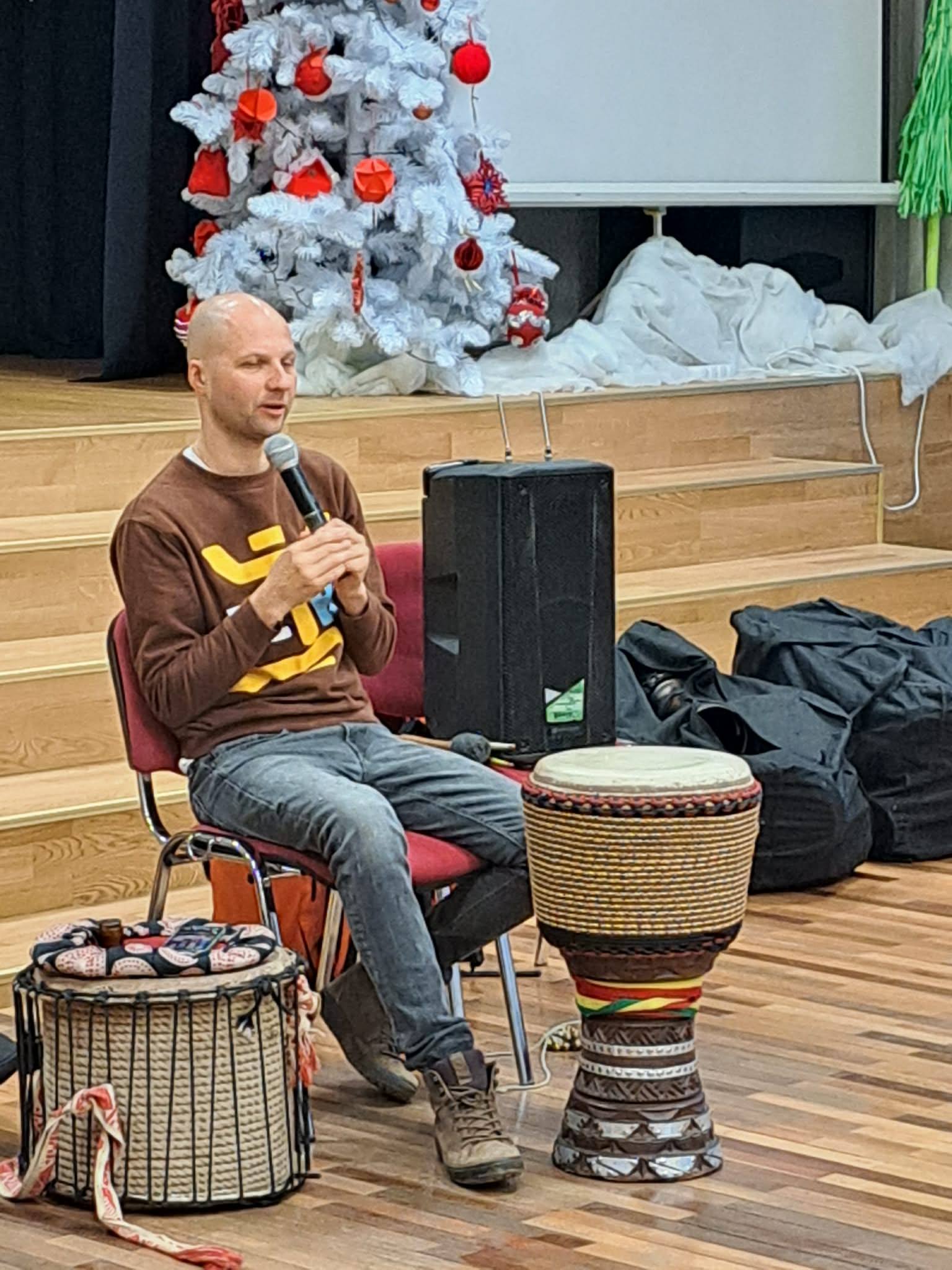 Svečiuose Afrikos būgnai!