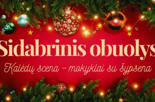 Kalėdos - tai buvimas kartu. Žaižaruoja Sidabrinis obuolys