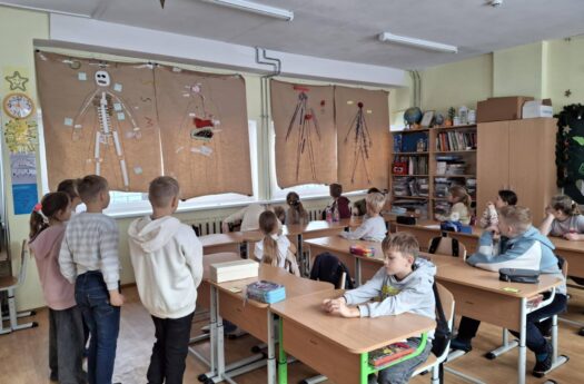 trumpalaikį projektą „Žmogaus kūno sistemos“