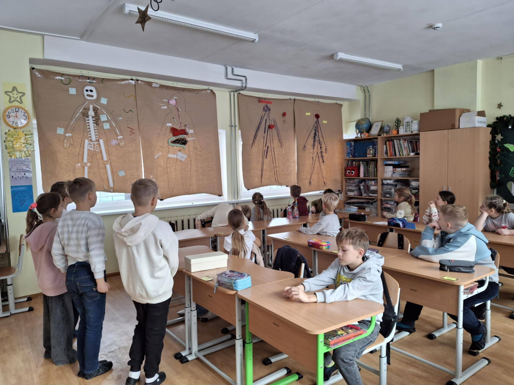 trumpalaikį projektą „Žmogaus kūno sistemos“