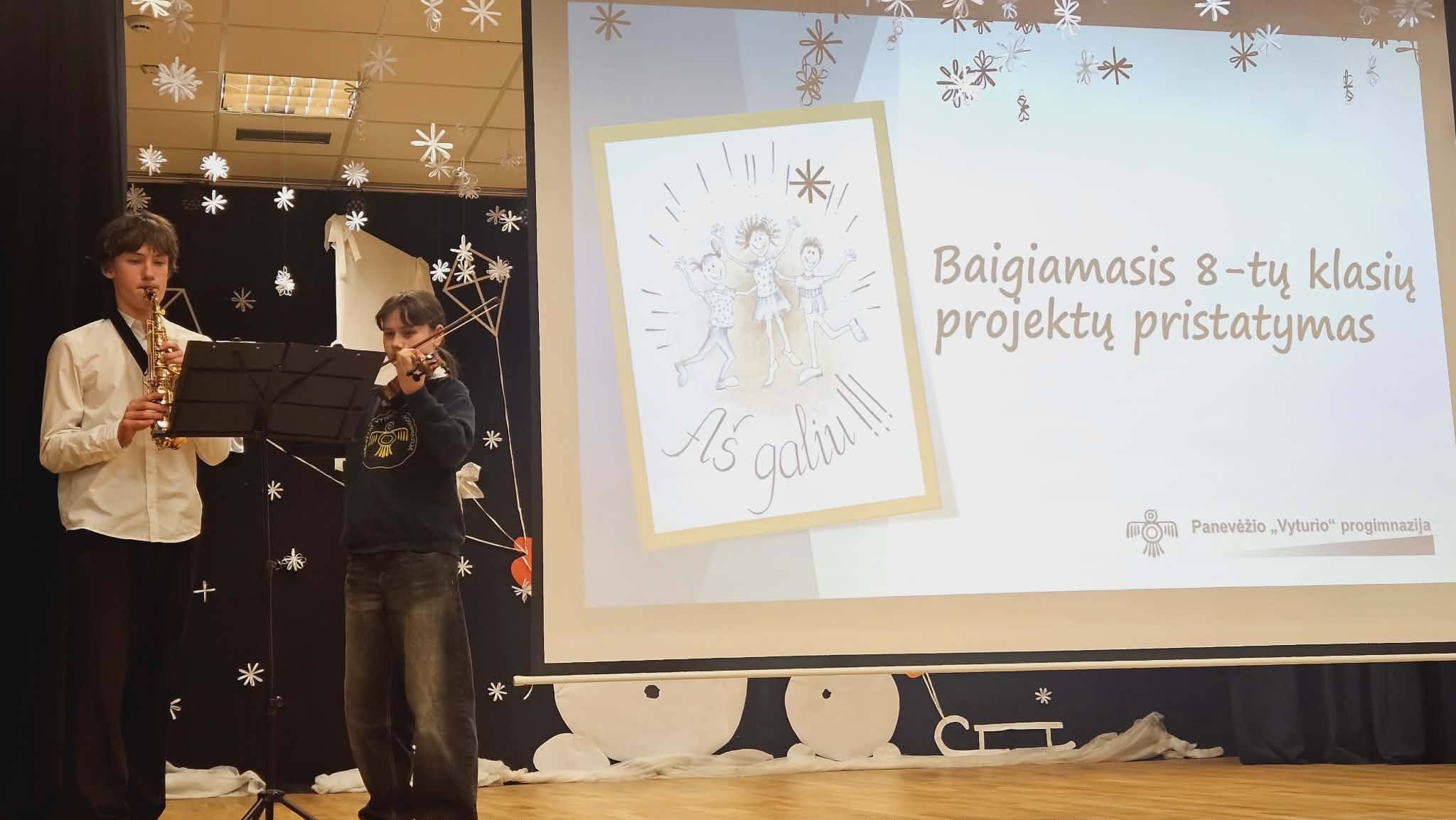 8-okų projektinės veiklos vakaras AŠ GALIU