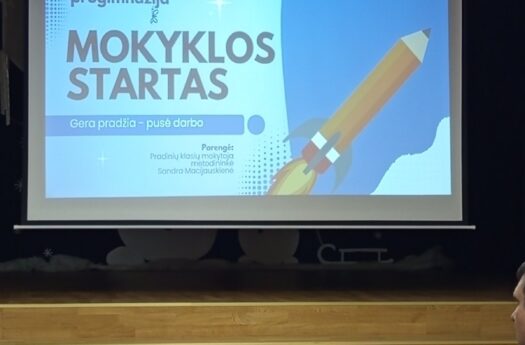 Pirmasis žingsnis į būsimą kelionę