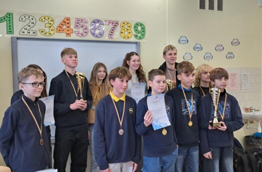 Panevėžio miesto šaškių varžybos.