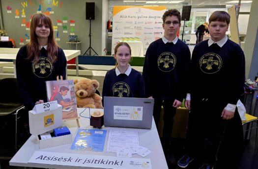 Panevėžio regioninėje mokomųjų mokinių bendrovių eXpo 2026 MMB BENT pergalė!