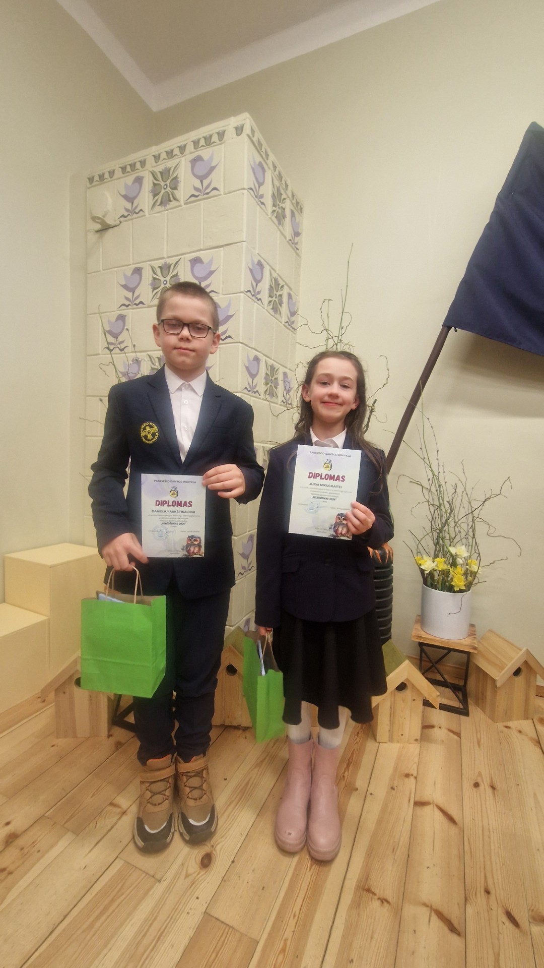 Didžiuojamės nugalėtojais!