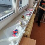 STEAM iššūkis-projektas Margučio nusileidimas lynu