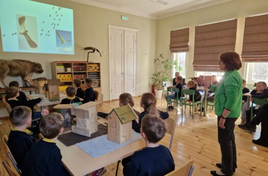 Pamoka gamtos mokykloje