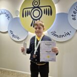 Diplomas ir bronzos medalis!
