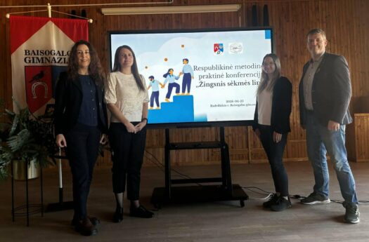 Žingsnis sėkmės link.