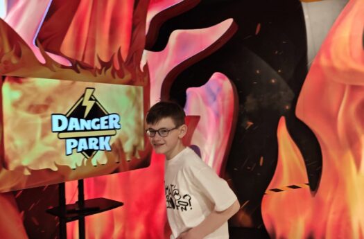5 a kl. išvyka į „Danger park“ ir 360 pramogų areną