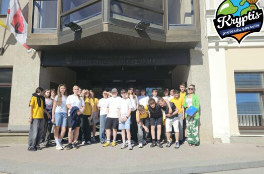 7c klasės mokiniai apsilankė Panevėžio miesto savivaldybėje