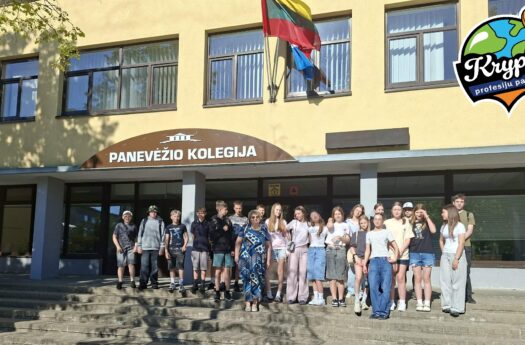 6a klasės mokiniai lankėsi Panevėžio kolegijoje