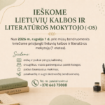 ieškome