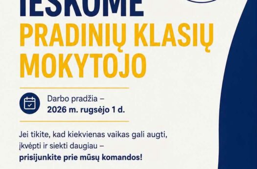 Ieškome