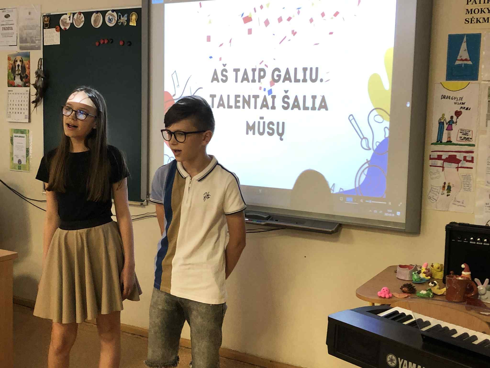 „AŠ TAIP GALIU. TALENTAI ŠALIA MŪSŲ“