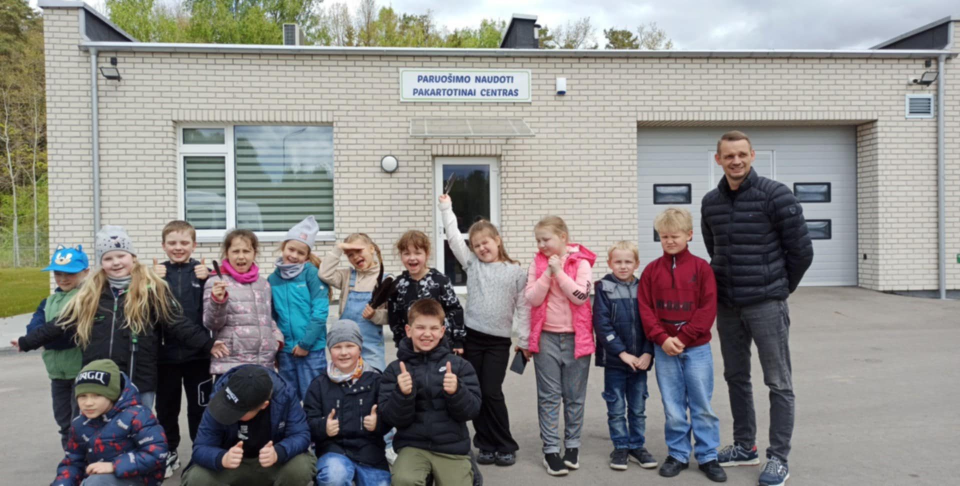„Kryptis – profesijų pasaulis“: 1a klasė lankėsi UAB Panevėžio regiono atliekų tvarkymo centre