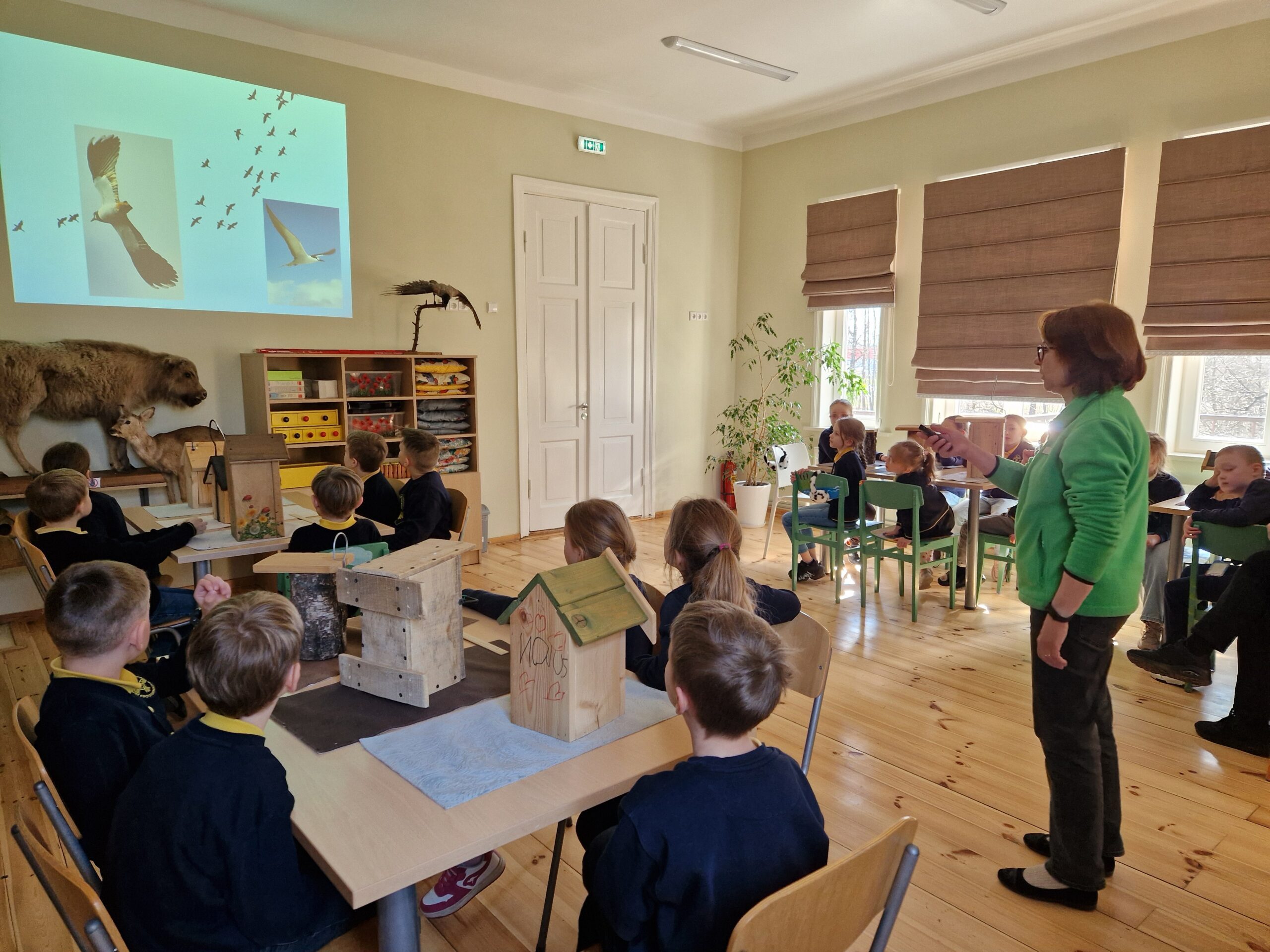 Pamoka gamtos mokykloje