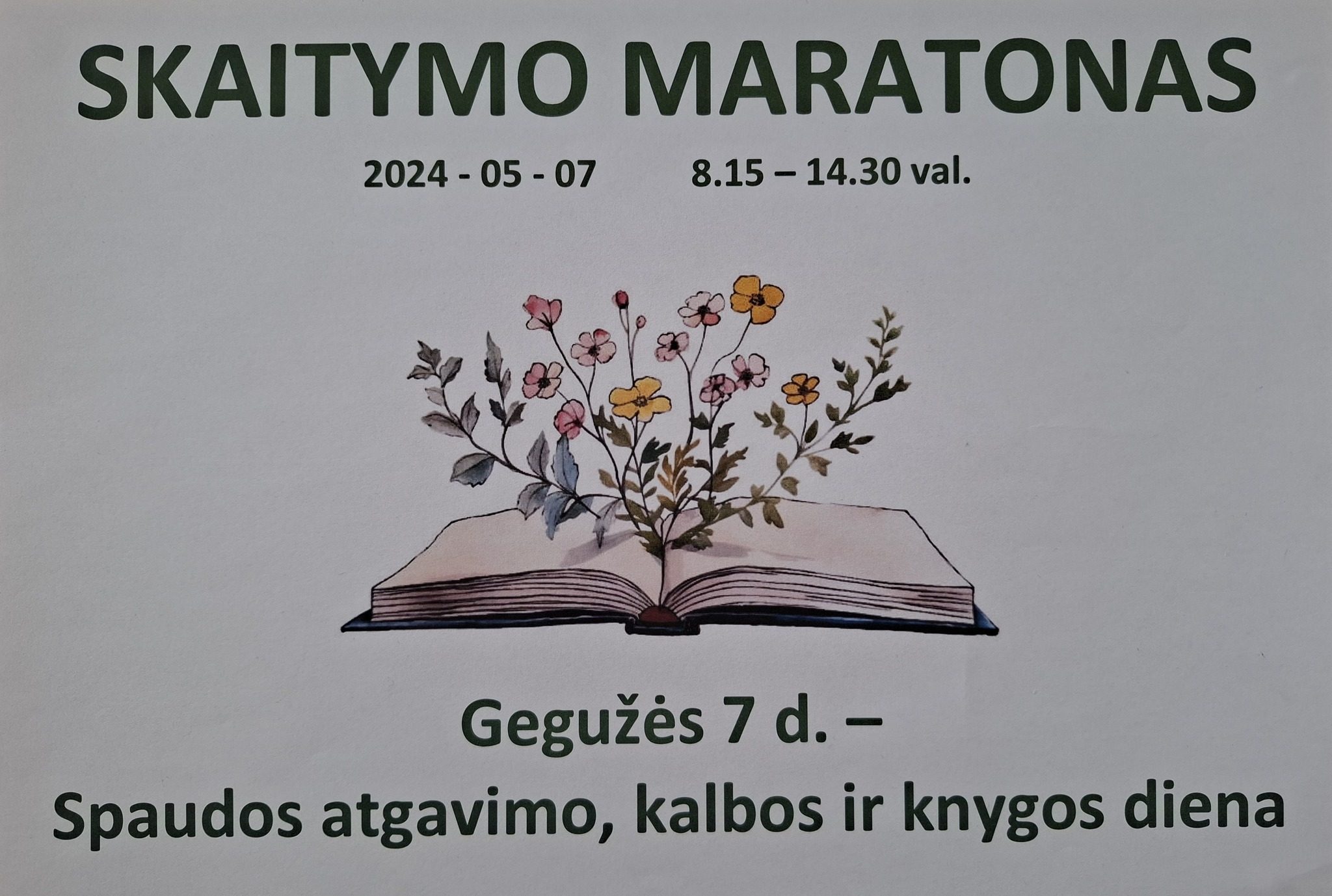 "Skaitymo maratonas"