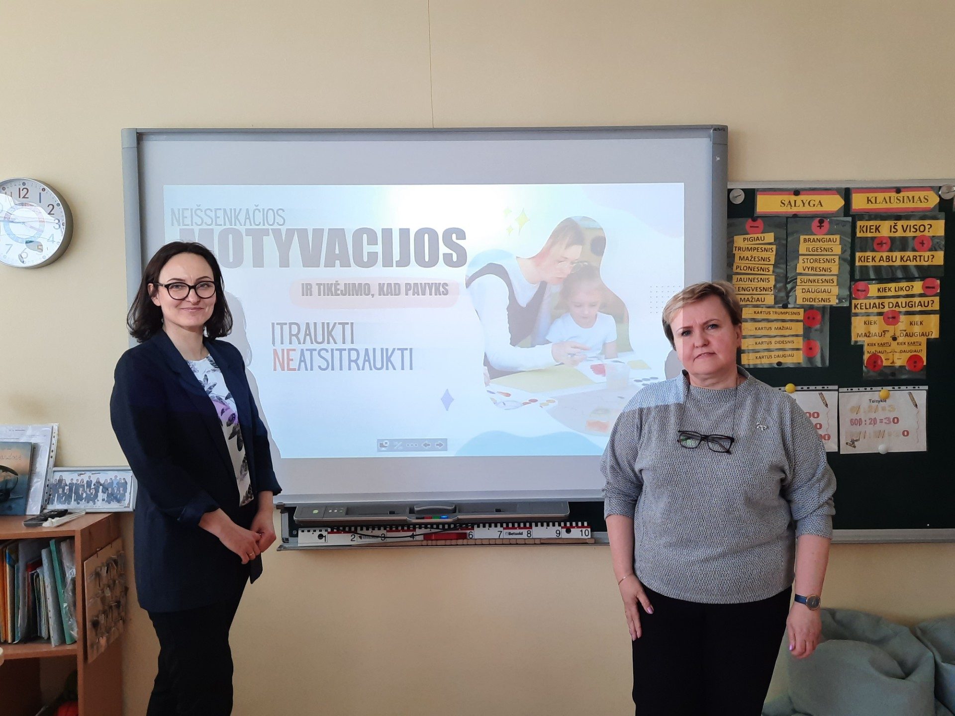 13-os klasės pamokos