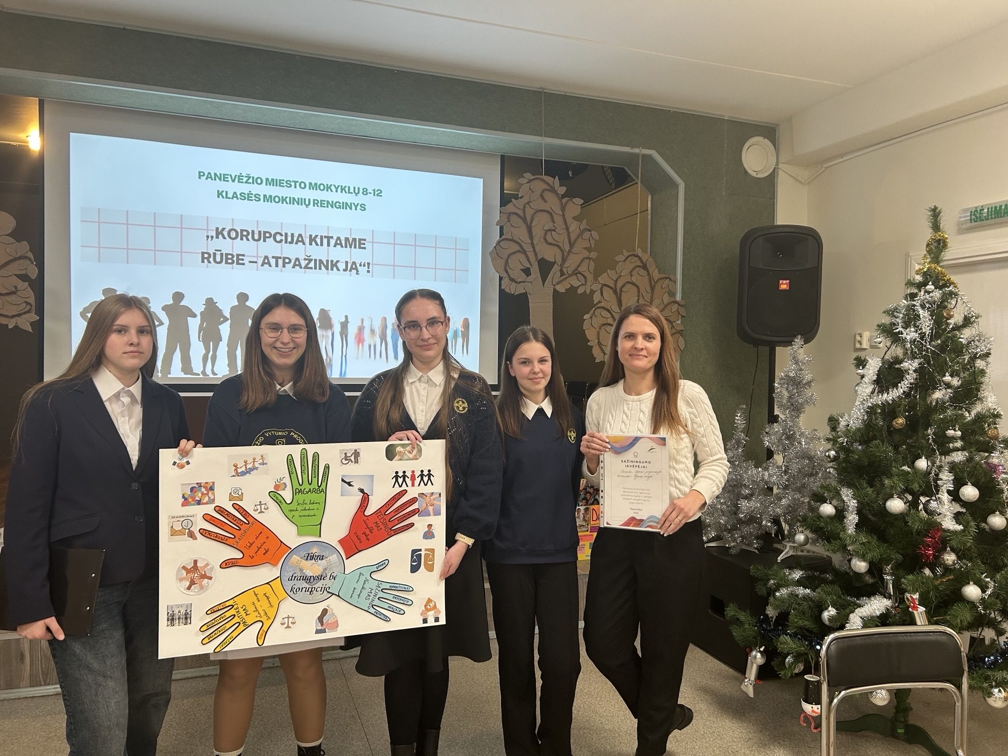 Tarptautinės antikorupcijos dienos minėjimas