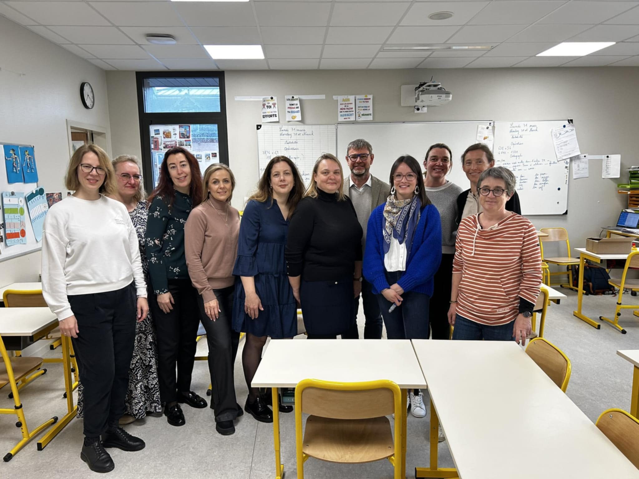 Erasmus+ projekto darbo stebėjimo vizitas Prancūzijos švietimo įstaigose