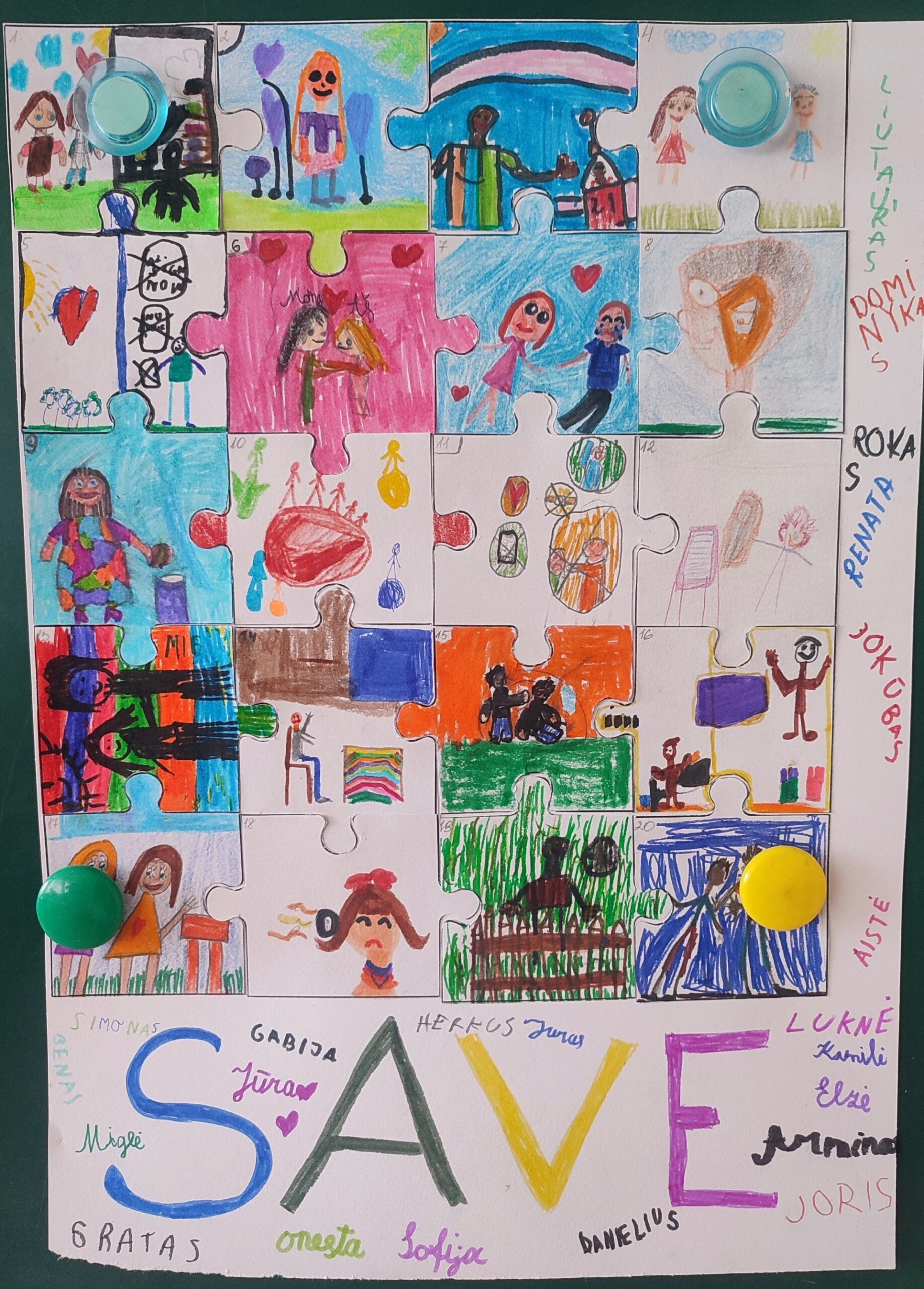 Pažintis su SAVE sistema 1–3 klasėse